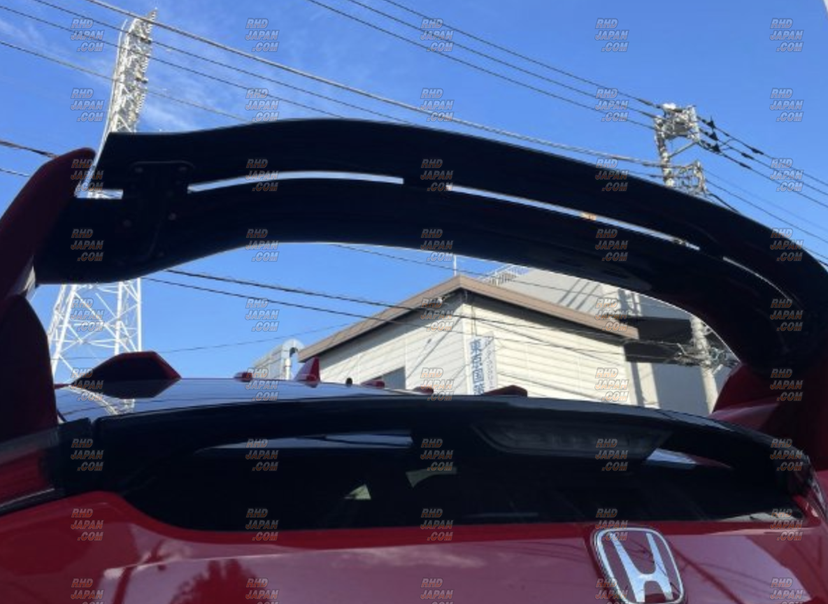 Seeker Rear Wing Spoiler Type 2 Carbon Fiber - Civic Type-R FK8